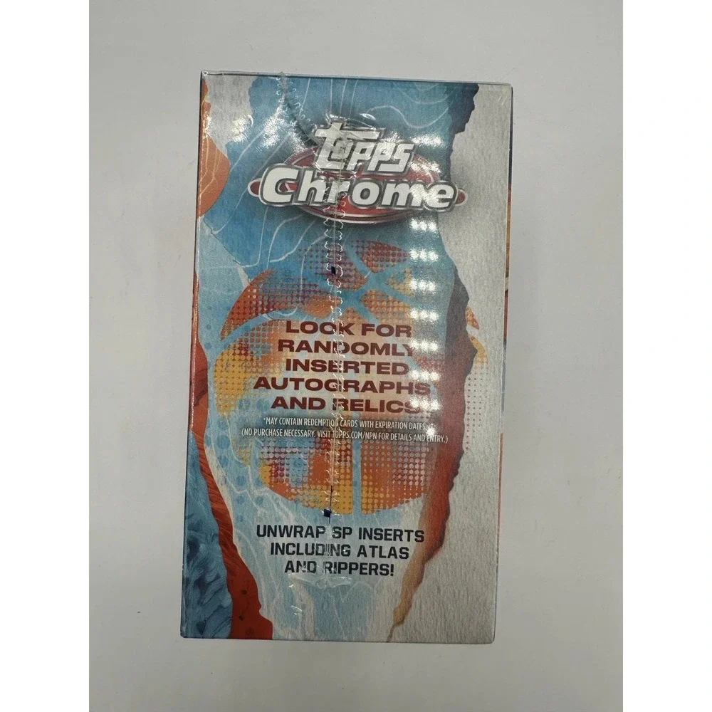 2024-25 Topps Chrome NBL Basketball Value Blaster Box Factory Sealed 32 Cards